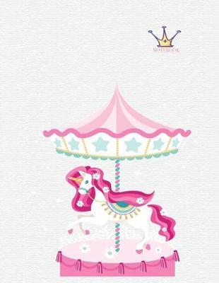 Notebook: Unicorn cover and Dot pages, Extra large (8.5 x 11) inches, 110 pages, notebooks and journals