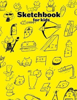 Sketchbook for kids: 100 Pages (8.5 x11 ) Blank Paper for Drawing and Doodling
