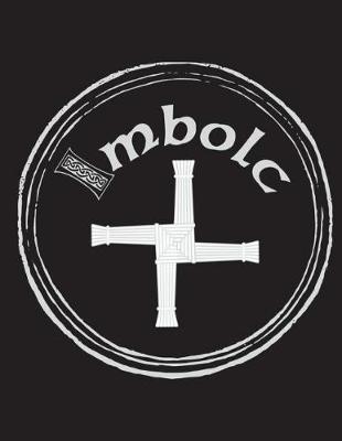 Imbolc: Brigid's Cross 8.5 X 11 100 Page Lined College Ruled Notebook