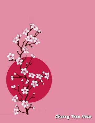 Cherry Tree Note: Plain Notebook And Planner Agenda Diary and Journal Writing or Planner Notes To-do-List Agenda composition notebook wide ruled (8.5x11) inch, 120 pages