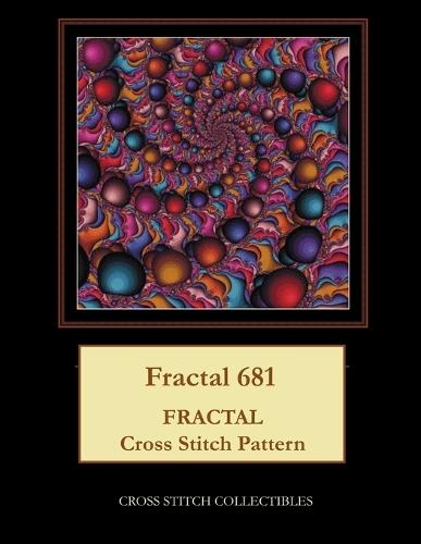 Fractal 681: Fractal Cross Stitch Pattern
