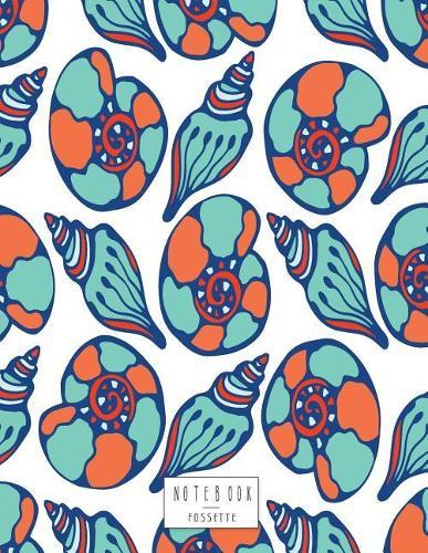 Notebook: Shellfish on white cover and Dot Graph Line Sketch pages, Extra large (8.5 x 11) inches, 110 pages, White paper, Sketch, Draw and Paint