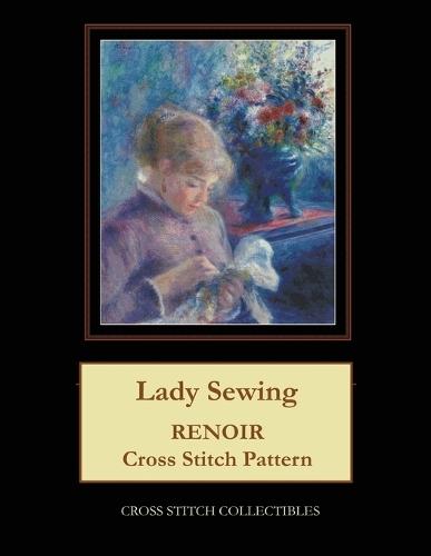 Lady Sewing: Renoir Cross Stitch Pattern