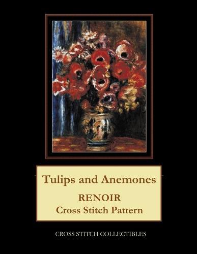 Tulips and Anemones: Renoir Cross Stitch Pattern