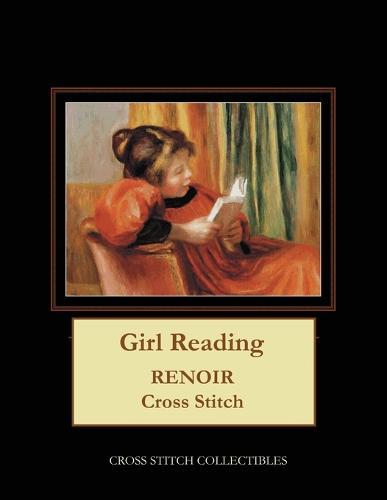 Girl Reading: Renoir Cross Stitch Pattern