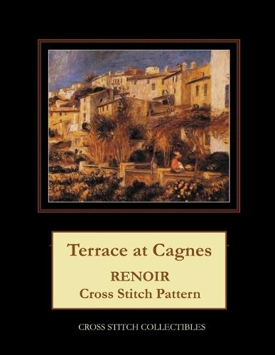 Terrace at Cagnes: Renoir Cross Stitch Pattern