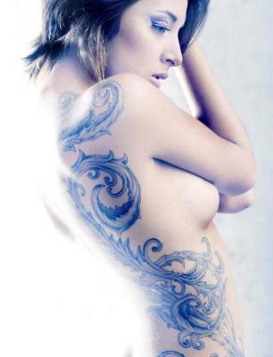 Tattoo Sketchbook (3): Lady Profile Ink; Sketch Book: 7.44  x 9.69 , Personalized Tattoo Sketchbook: 150 pages, Sketching, Drawing and Creative Doodling.