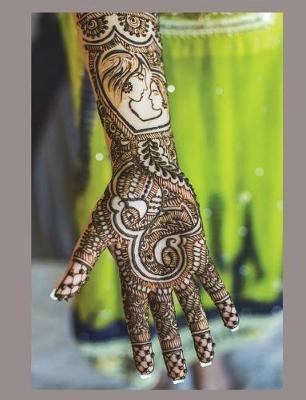 Tattoo Sketchbook (4): Mehndi Hands Tattoo; Wide Ruled Book: 7.44 X 9.69, 150 Pages; Lined Notebook, Composition Book/Journal