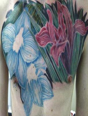 Tattoo Sketchbook (6): Chest Tattoo;Sketch Book: 7.44  x 9.69 , Personalized Tattoo Sketchbook: 150 pages, Sketching, Drawing and Creative Doodling.