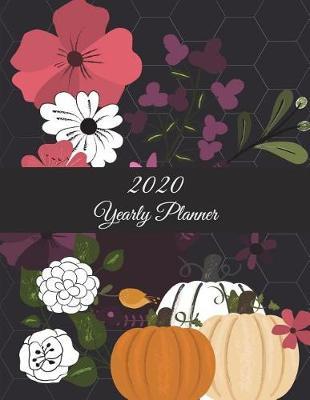 2020 Yearly Planner: Black Color, Yearly Calendar Book 2020, Weekly/Monthly/Yearly Calendar Journal, Large 8.5  X 11  365 Daily Journal Planner, 12 Months Calendar, Schedule Planner, Agenda Planner, Calendar Schedule Organizer