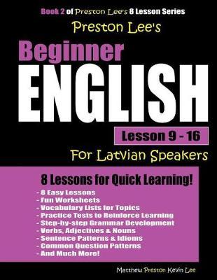 Preston Lee's Beginner English Lesson 9 - 16 For Latvian Speakers