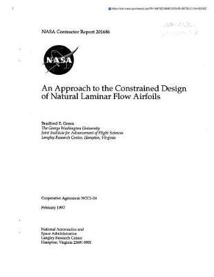 An Approach to the Constrained Design of Natural Laminar Flow Airfoils