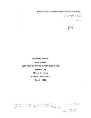 Dust Near Luminous Ultraviolet Stars