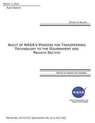 Audit of Nasa's Process for Transferrring Technology to the Government and Private Sector .