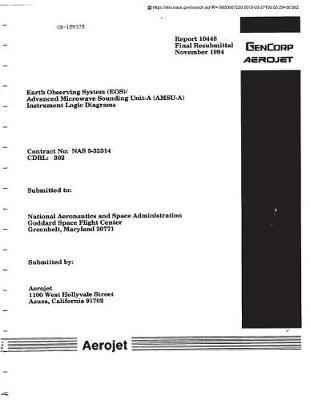 Earth Observing System (Eos)/Advanced Microwave Sounding Unit-A (Amsu-A): Instrument Logic Diagrams