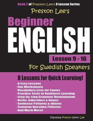 Preston Lee's Beginner English Lesson 9 - 16 for Swedish Speakers