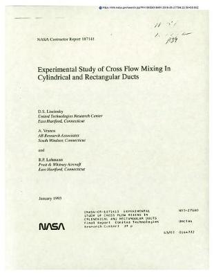 Experimental Study of Cross Flow Mixing in Cylindrical and Rectangular Ducts