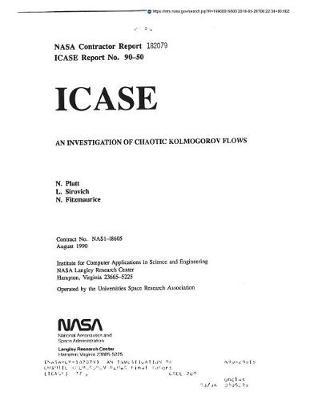 An Investigation of Chaotic Kolmogorov Flows