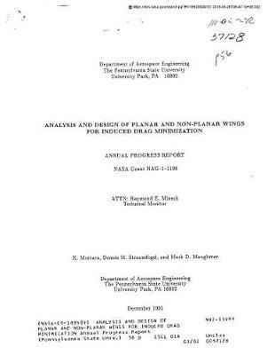 Analysis and Design of Planar and Non-Planar Wings for Induced Drag Minimization