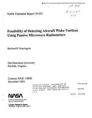 Feasibility of Detecting Aircraft Wake Vortices Using Passive Microwave Radiometers
