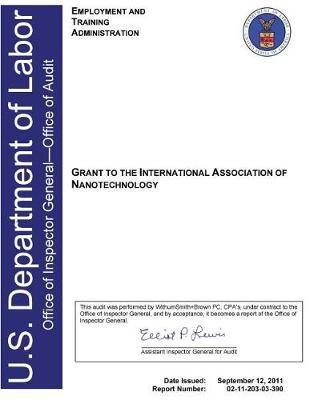 Grant to the International Association of Nanotechnology