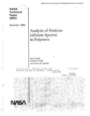Analysis of Positron Lifetime Spectra in Polymers