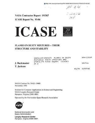 Flames in Dusty Mixtures: Their Structure and Stability