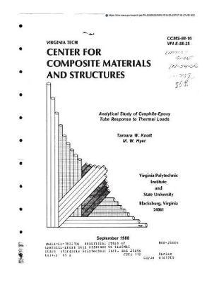 Analytical Study of Graphite-Epoxy Tube Response to Thermal Loads