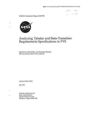 Analyzing Tabular and State-Transition Requirements Specifications in Pvs