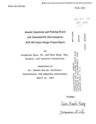 Annular Suspension and Pointing System with Controlled DC Electromagnets