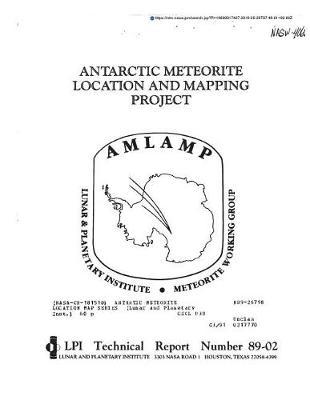 Antarctic Meteorite Location Map Series