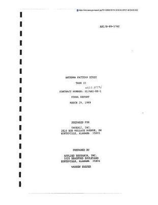 Antenna Pattern Study, Task 2