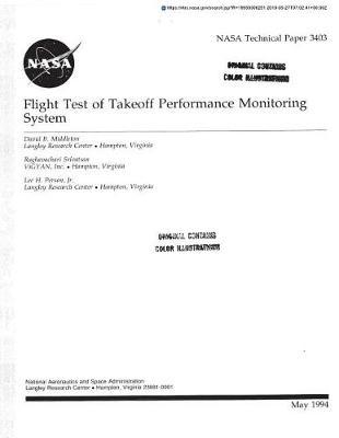 Flight Test of Takeoff Performance Monitoring System