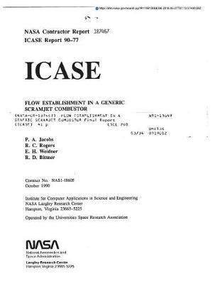 Flow Establishment in a Generic Scramjet Combustor