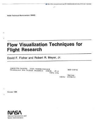 Flow Visualization Techniques for Flight Research