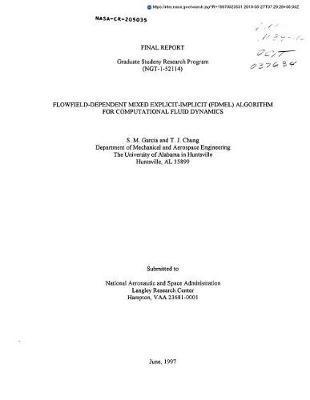 Flowfield-Dependent Mixed Explicit-Implicit (Fdmel) Algorithm for Computational Fluid Dynamics