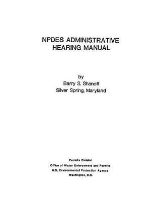 Npdes Administrative Hearing Manual