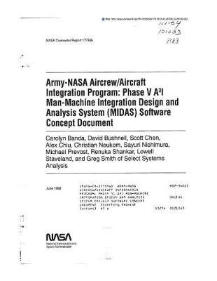 Army-NASA Aircrew/Aircraft Integration Program. Phase 5: A3i Man-Machine Integration Design and Analysis System (Midas) Software Concept Document