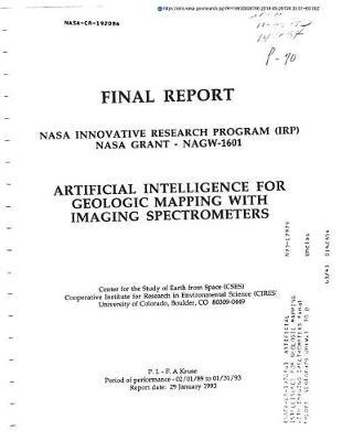 Artificial Intelligence for Geologic Mapping with Imaging Spectrometers