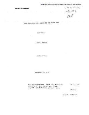 From the Moons of Jupiter to the Milky Way