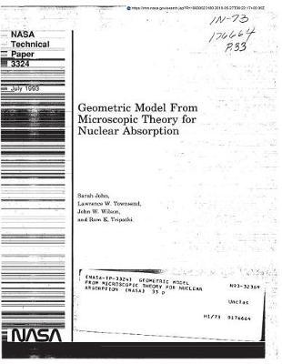 Geometric Model from Microscopic Theory for Nuclear Absorption