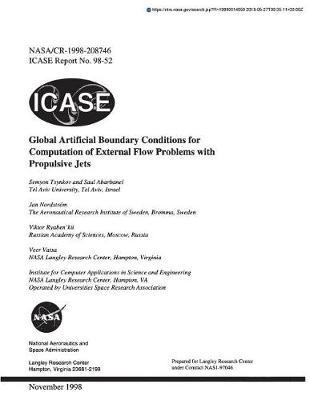 Global Artificial Boundary Conditions for Computation of External Flow Problems with Propulsive Jets