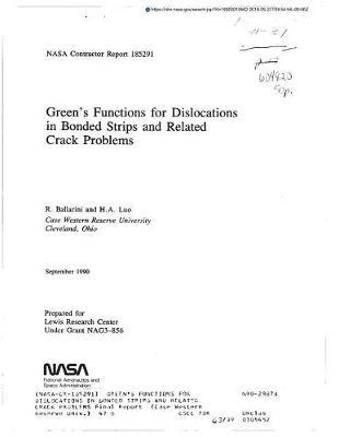 Green's Functions for Dislocations in Bonded Strips and Related Crack Problems
