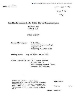 Heat Flux Instrumentation for Hyflite Thermal Protection System