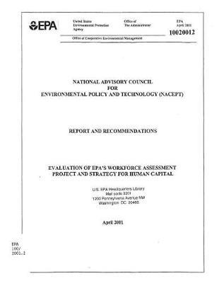 Report and Recommendations: Evaluation of Epa's Workforce Assessment Project and Strategy for Human Capital