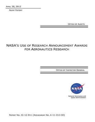 Nasa's Use of Research Announcement Awards for Aeronautics Research .