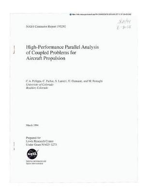 High-Performance Parallel Analysis of Coupled Problems for Aircraft Propulsion