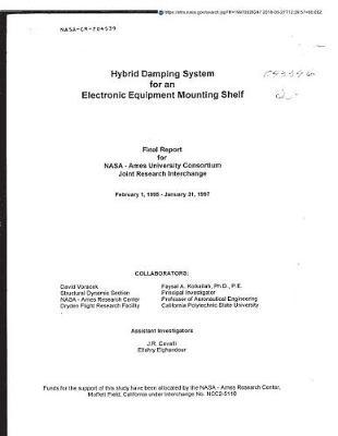 Hybrid Damping System for an Electronic Equipment Mounting Shelf