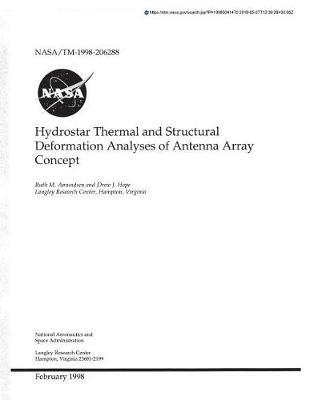 Hydrostar Thermal and Structural Deformation Analyses of Antenna Array Concept