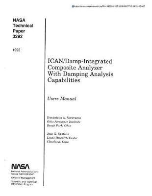 Ican/Damp-Integrated Composite Analyzer with Damping Analysis Capabilities: User's Manual